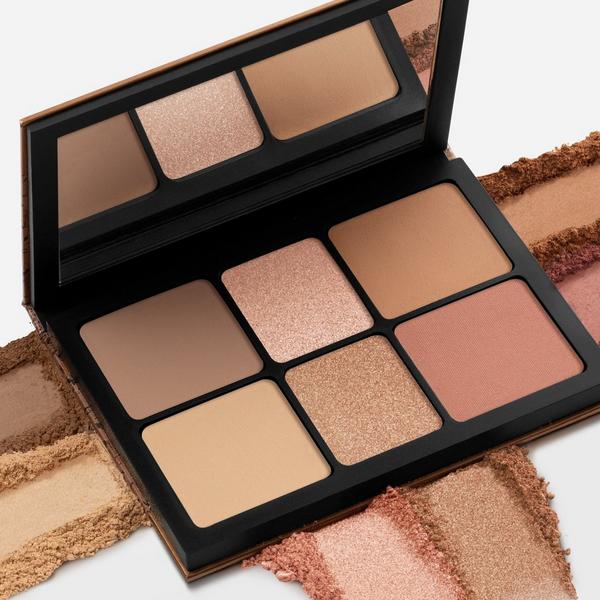 Smashbox Cali Contour Blush, Highlighter, & Bronzer Face Palette #6