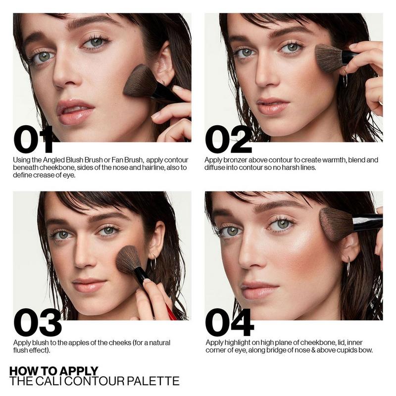 Smashbox Cali Contour Blush, Highlighter, & Bronzer Face Palette #7