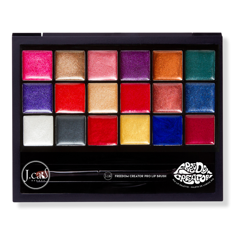 J.cat Beauty Freedom Creator Lip Palette - Freedom Shimmer
