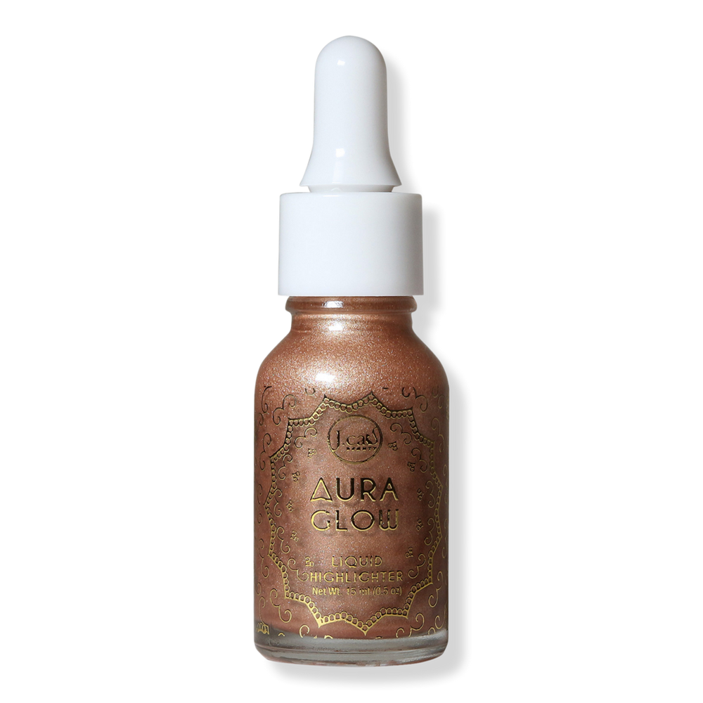 J.cat Beauty Aura Glow Liquid Highlighter - Moonlight In Silver