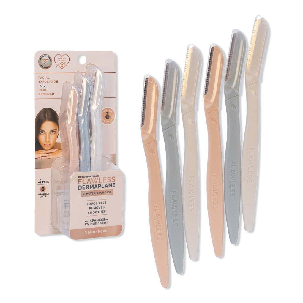 Flawless DermaPlane Facial Exfoliator and Hair Remover