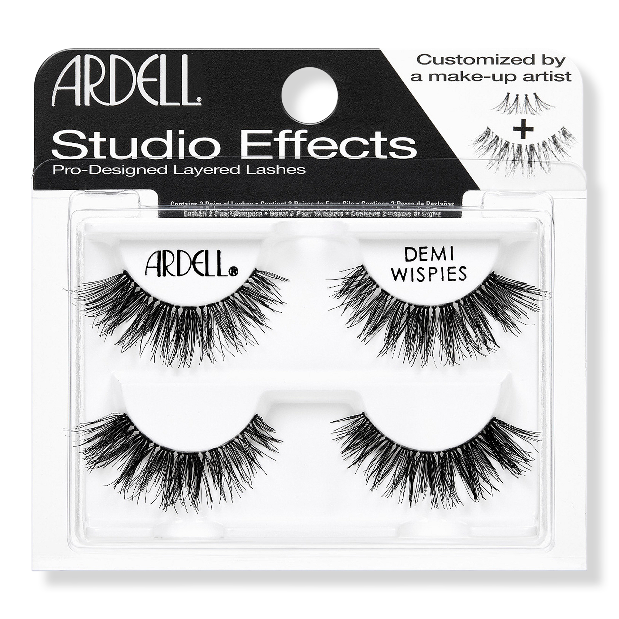 Ardell Lash Studio Effects Demi Wispies Twin Pack #1