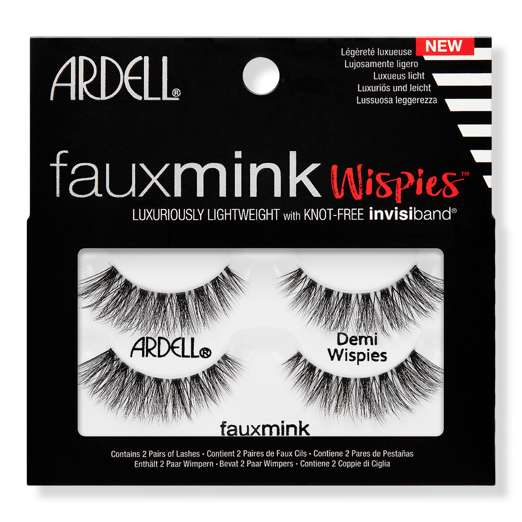 Ardell Lash Faux Mink Demi Wispies Twin Pack #1