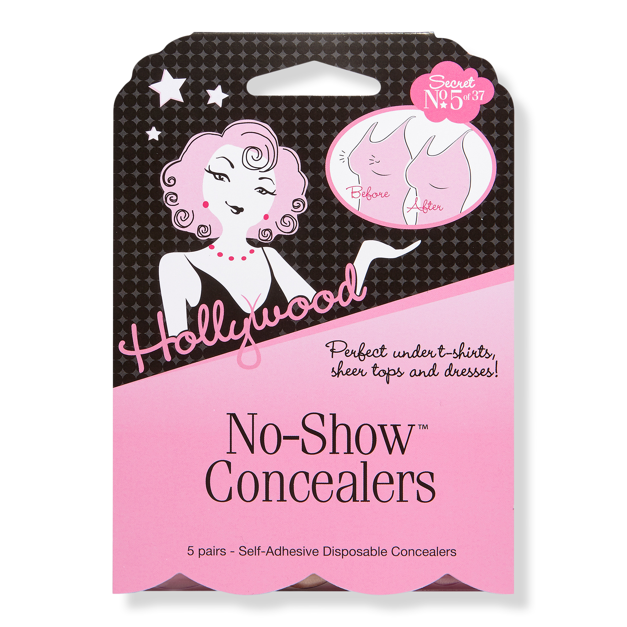 Hollywood Fashion Secrets No-Show Concealers, Self-Adhesive Disposable Nipple Concealers #1