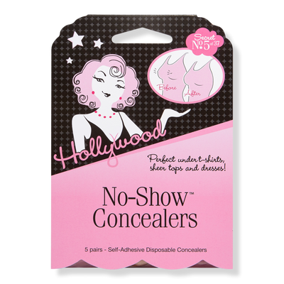 Hollywood Fashion Secrets No-Show Concealers, Self-Adhesive Disposable Nipple Concealers