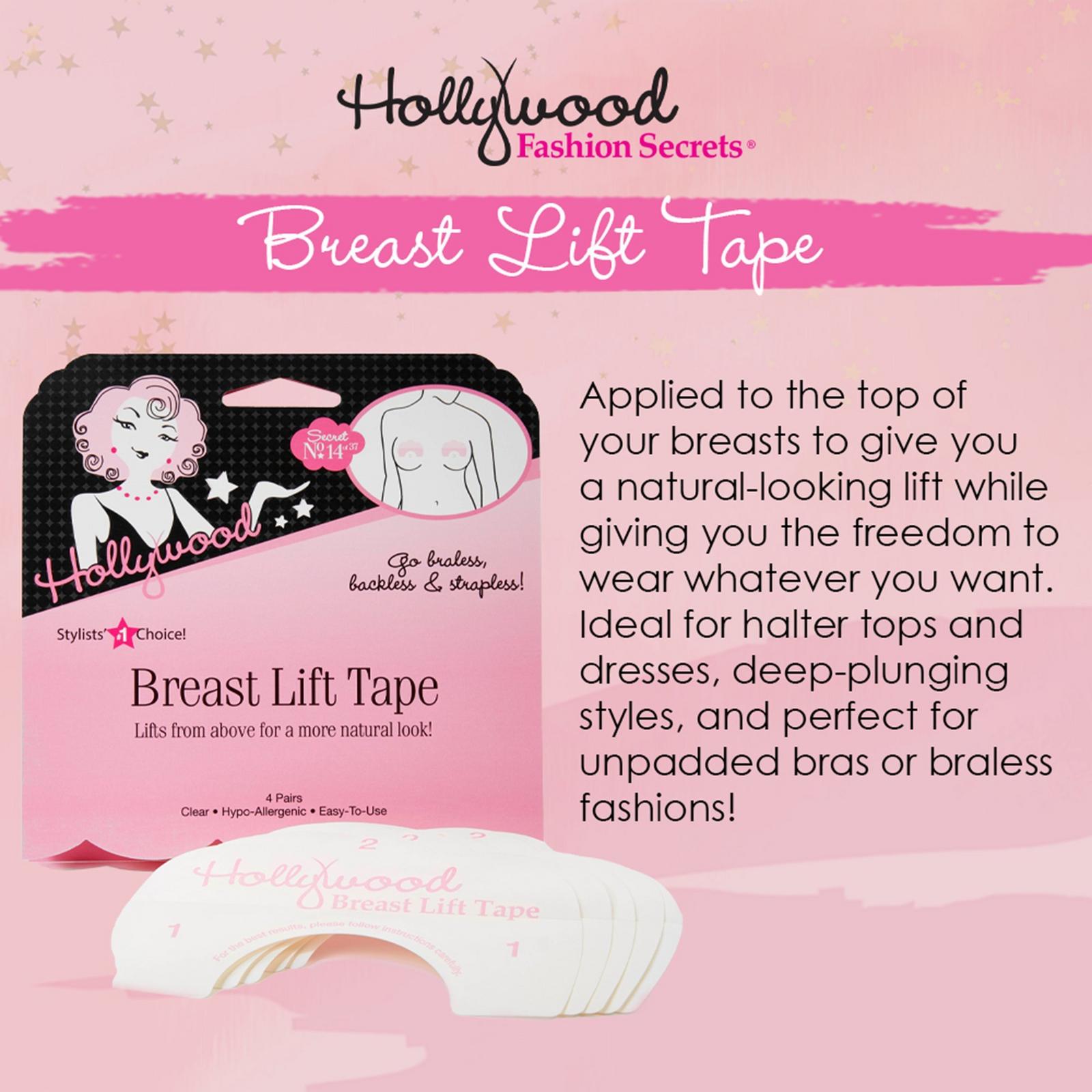 Breast Lift Tape, Clear Hypo-Allergenic