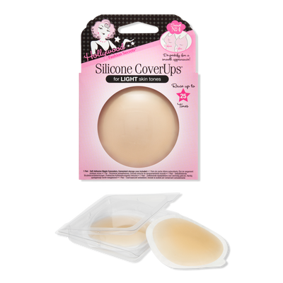 Hollywood Fashion Secrets Silicone CoverUps, Self-Adhesive Nipple Concealers