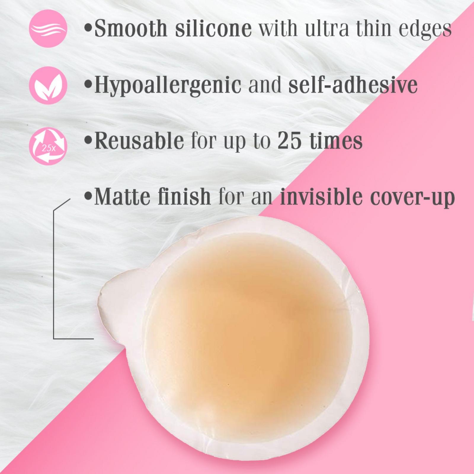 Silicone CoverUps, Self-Adhesive Nipple Concealers