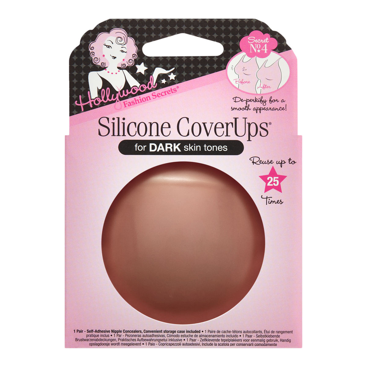 Silicone CoverUps, Self-Adhesive Nipple Concealers