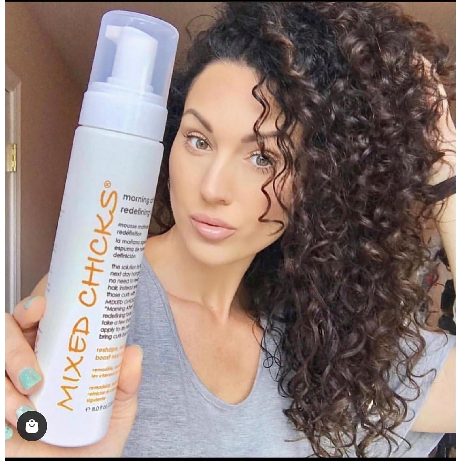 Morning After Redefining Foam For Styling And Curl Refreshing