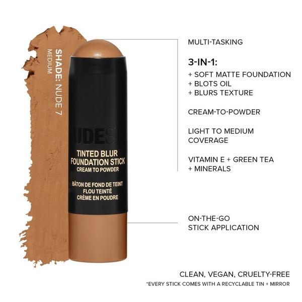 NUDESTIX Nudies Tinted Blur Foundation Stick #6