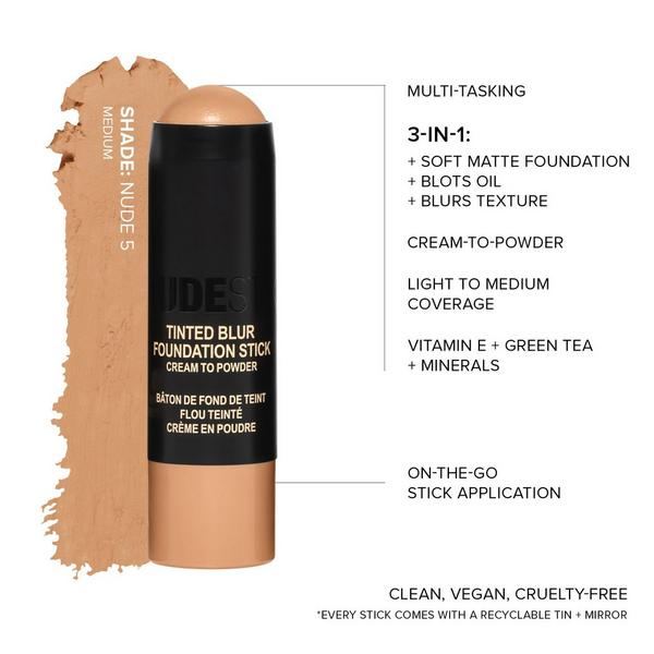 NUDESTIX Nudies Tinted Blur Foundation Stick #6