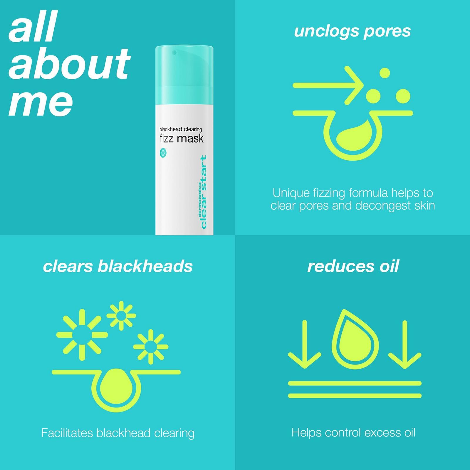 Clear Start Blackhead Clearing Fizz Mask