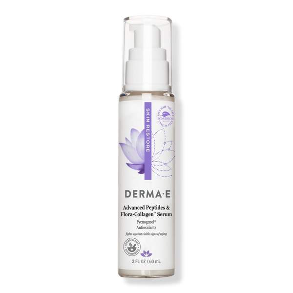 DERMA E Advanced Peptides and Flora-Collagen Serum #1