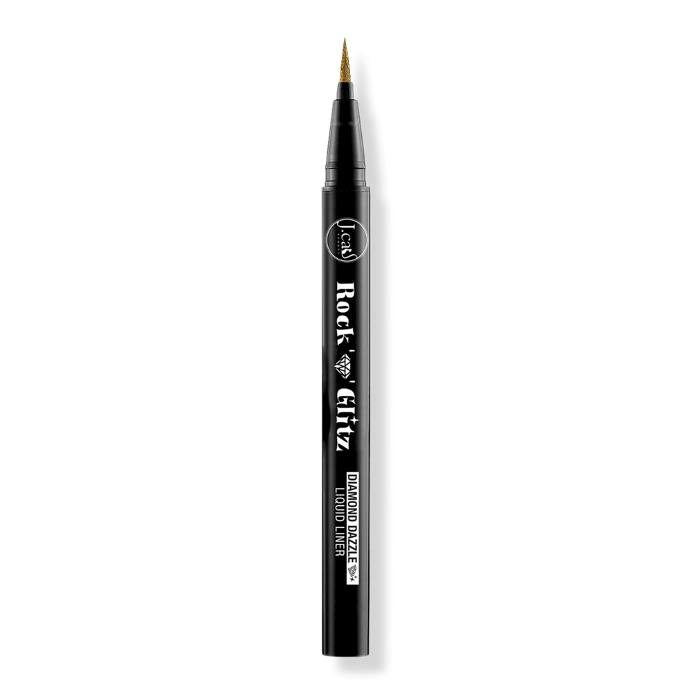 J.cat Beauty Rock 'n' Glitz Liquid Eyeliner - Golden Boy