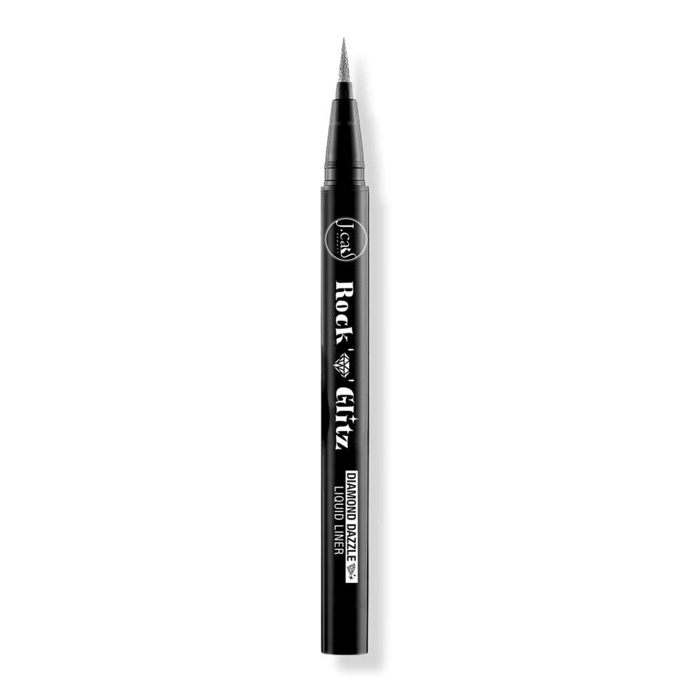 J.cat Beauty Rock 'n' Glitz Liquid Eyeliner - Platinum Pop