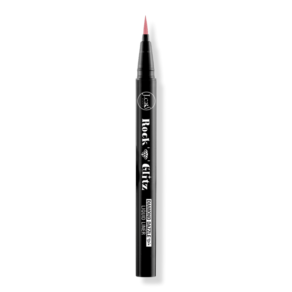 J.cat Beauty Rock 'n' Glitz Liquid Eyeliner - Rosy Glam
