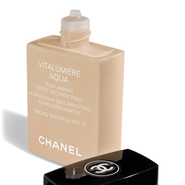 CHANEL VITALUMIÈRE AQUA Ultra-Light Skin Perfecting Sunscreen Makeup Broad Spectrum SPF 15 #3