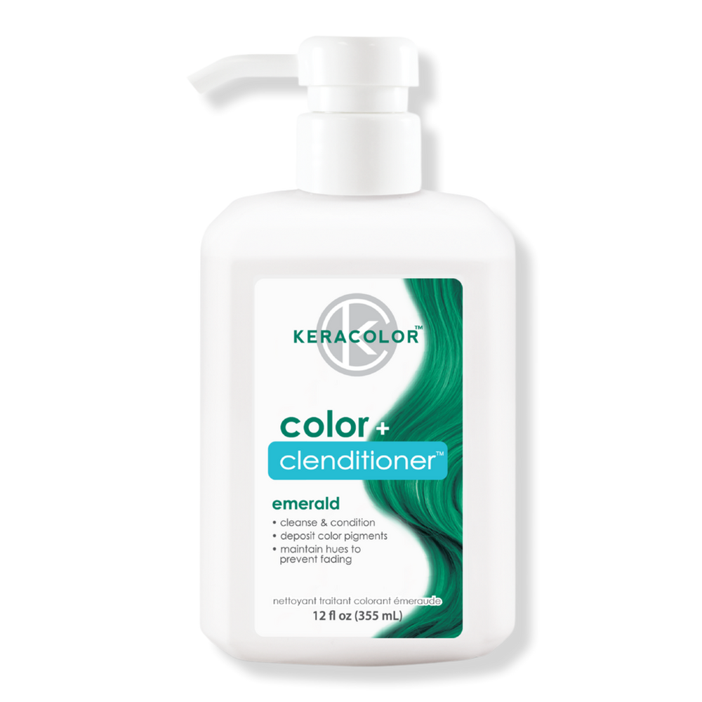 Keracolor Color + Clenditioner - Emerald In Green