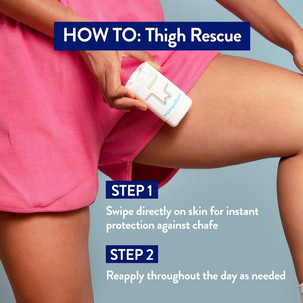 What is the dreaded chub rub? Feminine inner thigh chafing and how to  avoid it - No More Chafe - Thigh Guards