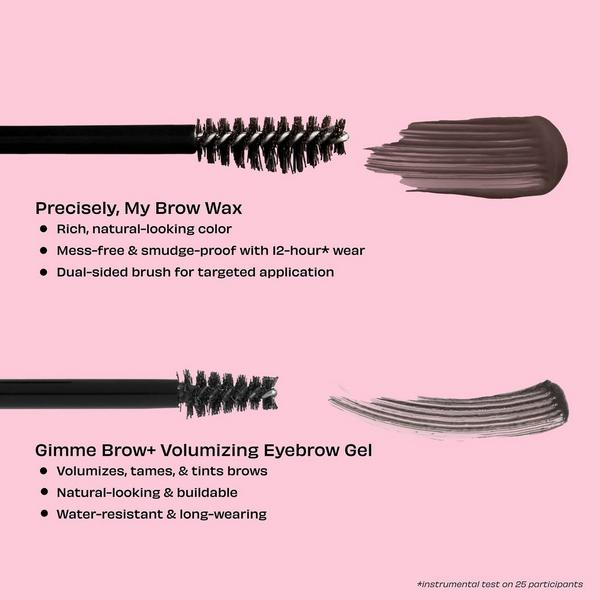 Gel de cejas voluminizador con tinte 8