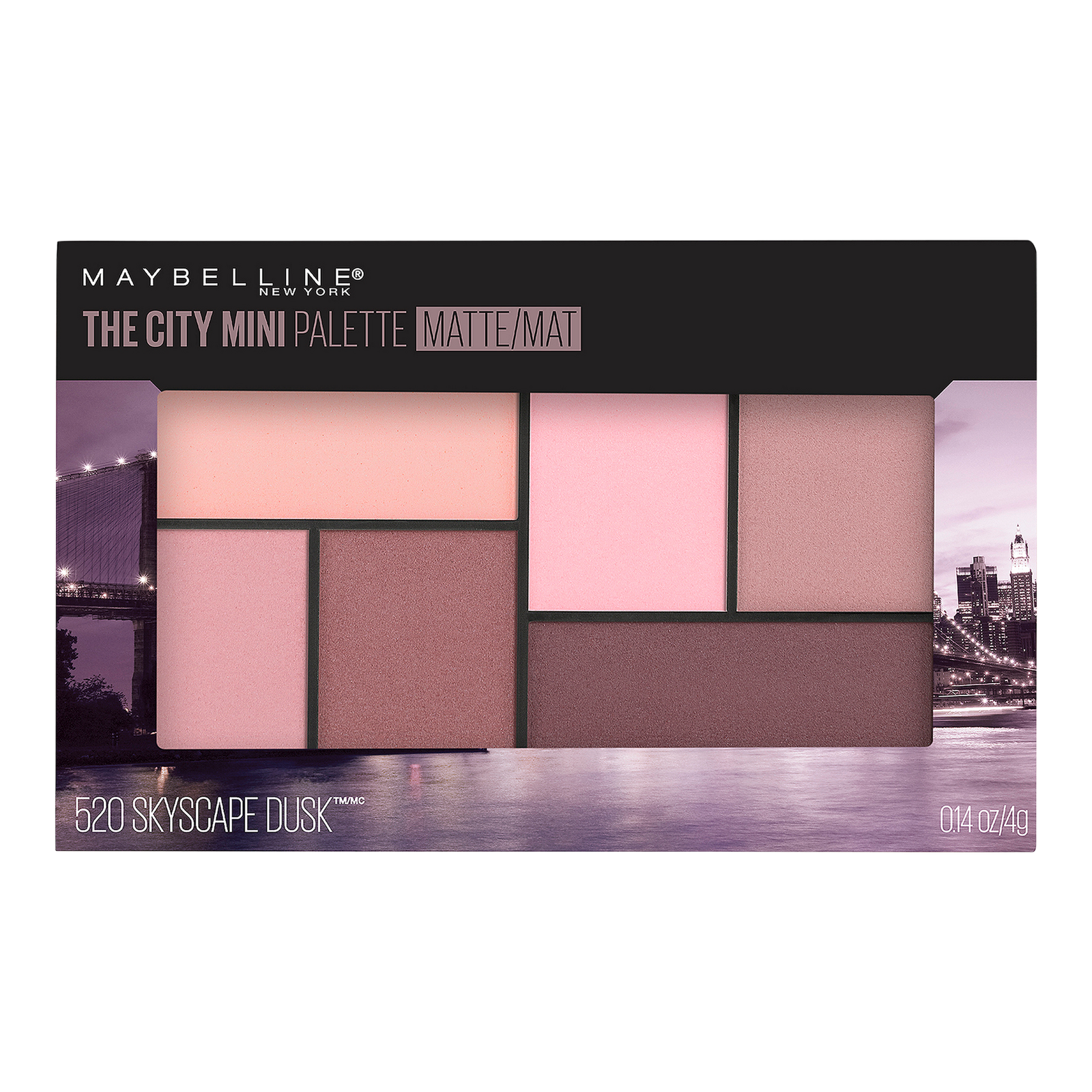 The City Mini Eyeshadow Palette Skyscape Dusk - Skyscape Dusk