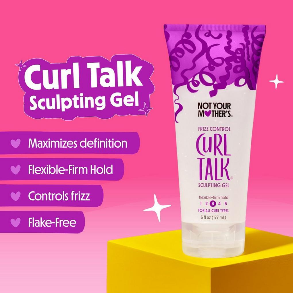 9.7 oz Curl Talk Frizz Control Sculpting Gel - Not Your Mother's