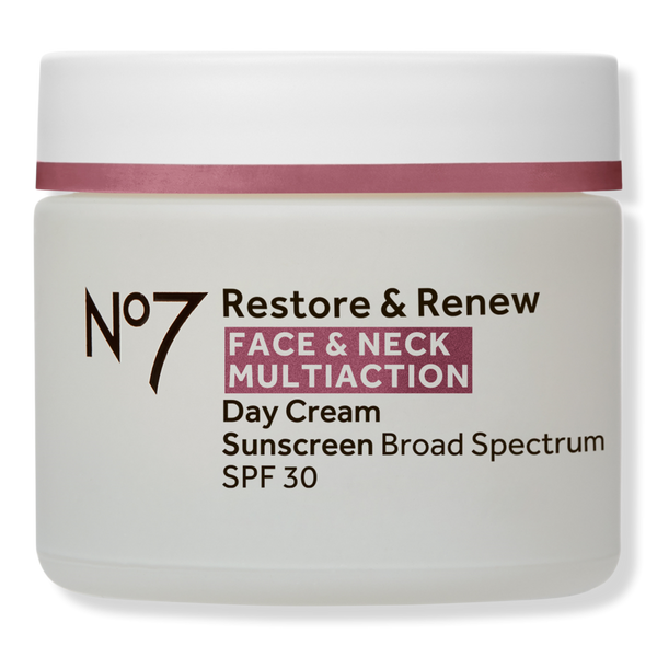 No7 Restore & Renew Face & Neck Multi Action Serum - Collagen Peptide Anti  Aging Facial Serum - Hyaluronic Acid Hydrating Serum + Pro Retinol Skin 