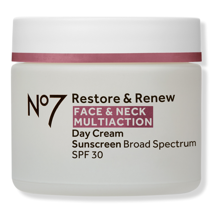 No7 Restore & Renew Face & Neck Multi Action Day Cream with SPF 30 #1