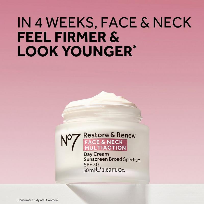 No7 - Restore & Renew Face & Neck Multi Action Day Cream SPF 30