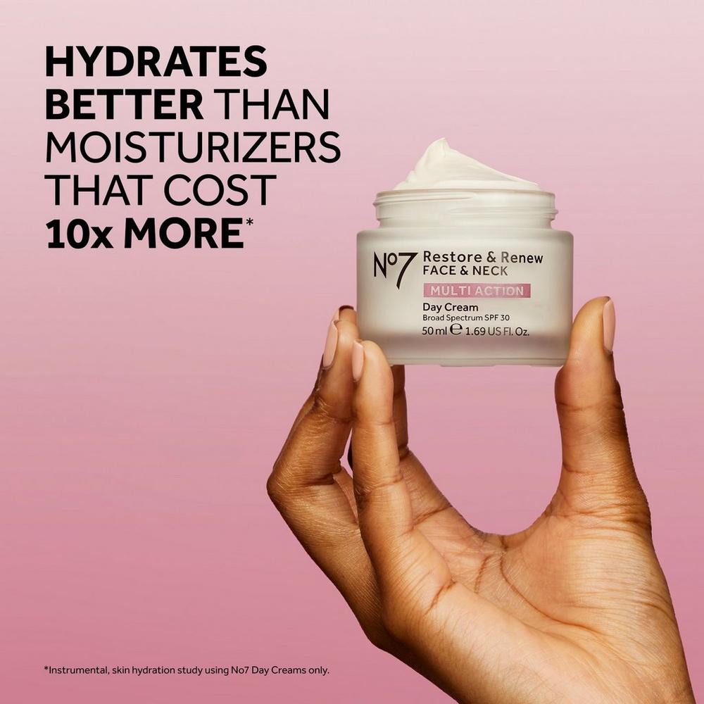 Restore & Renew Face & Neck Multi Action Day Cream SPF 30