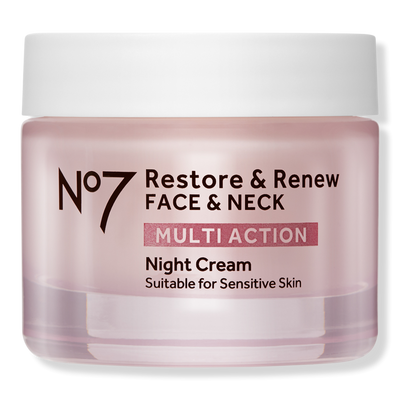 No7 Restore & Renew Face & Neck Multi Action Night Cream