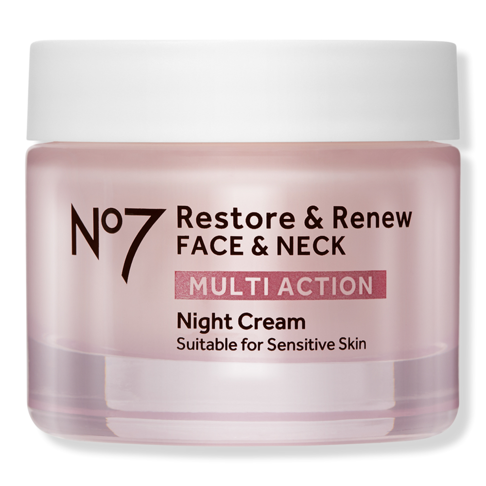 No7 Restore & Renew Face & Neck Multi Action Night Cream