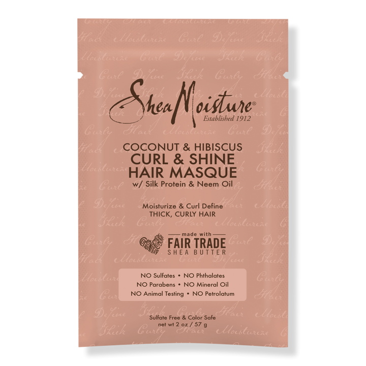 SheaMoisture Coconut & Hibiscus Curl & Shine Masque Packette #1