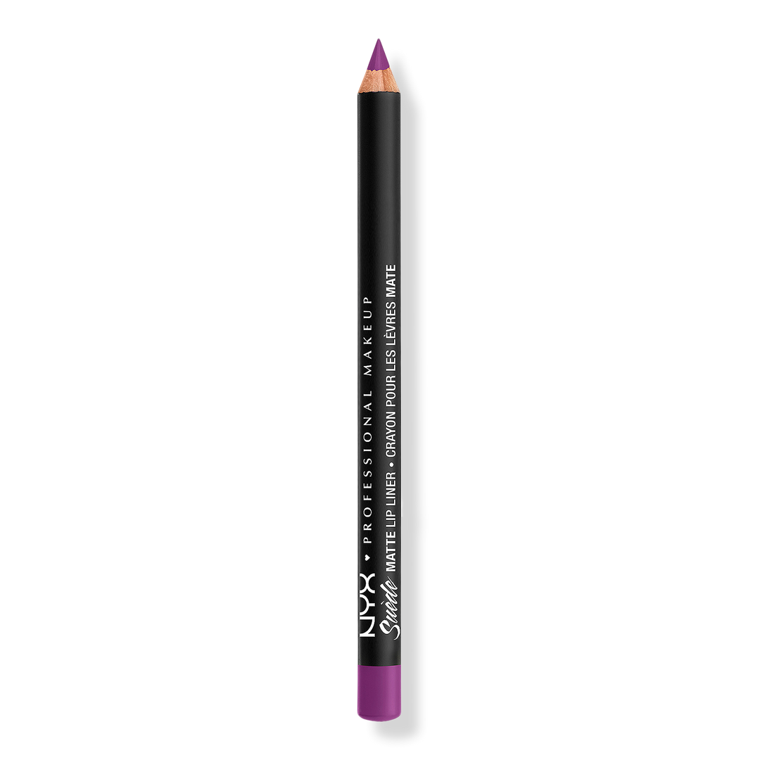 NYX Professional Makeup Suede Matte Lip Liner Velvet Soft Vegan Lip Pencil #1