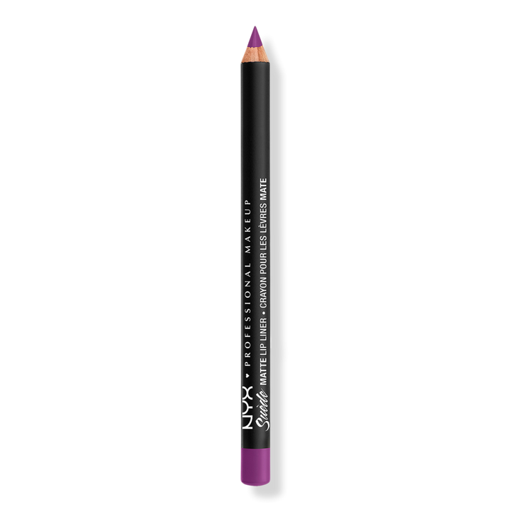 Suede Matte Lip Liner Velvet Soft Vegan Lip Pencil NYX Professional