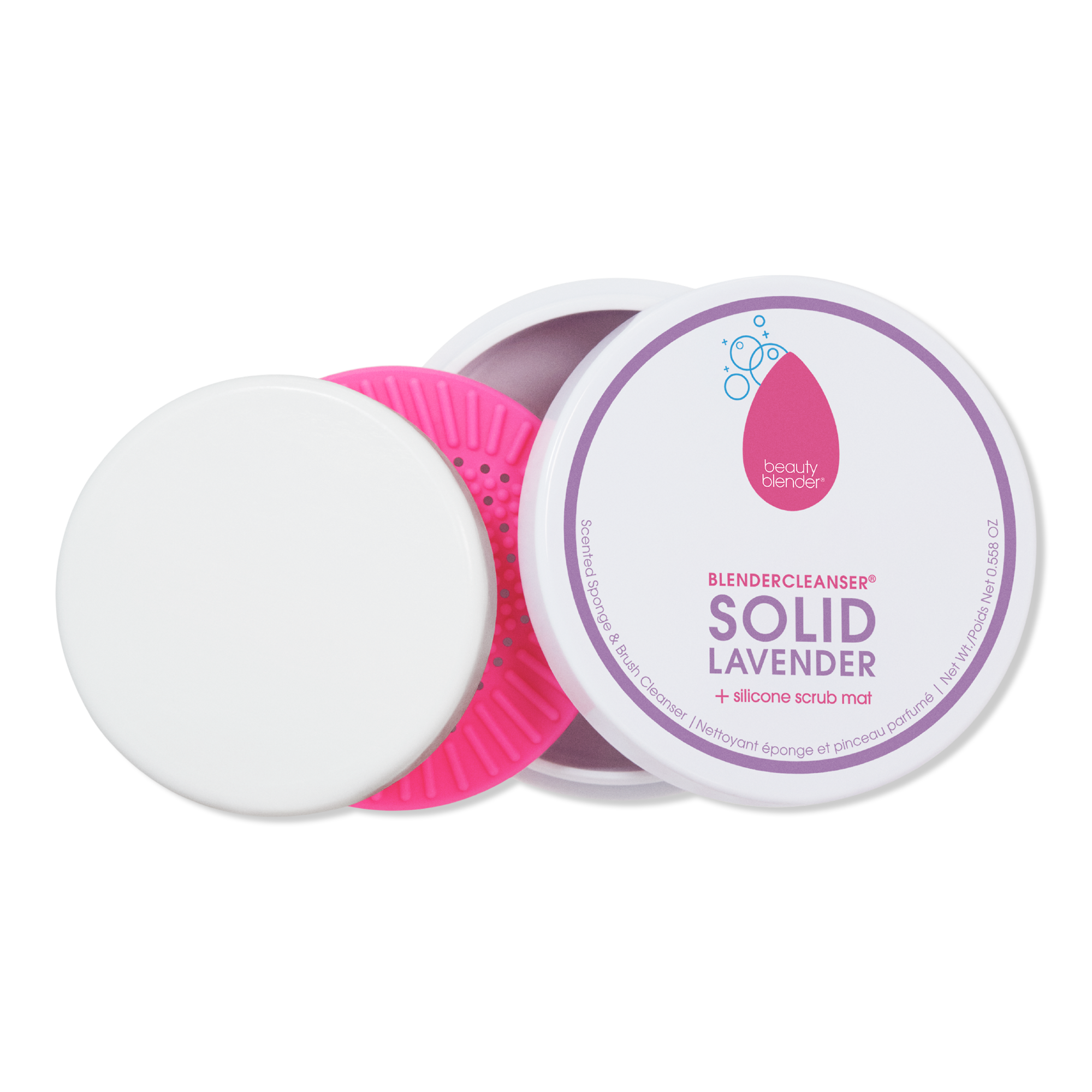 beautyblender Blendercleanser Solid Lavender Scented Sponge & Brush