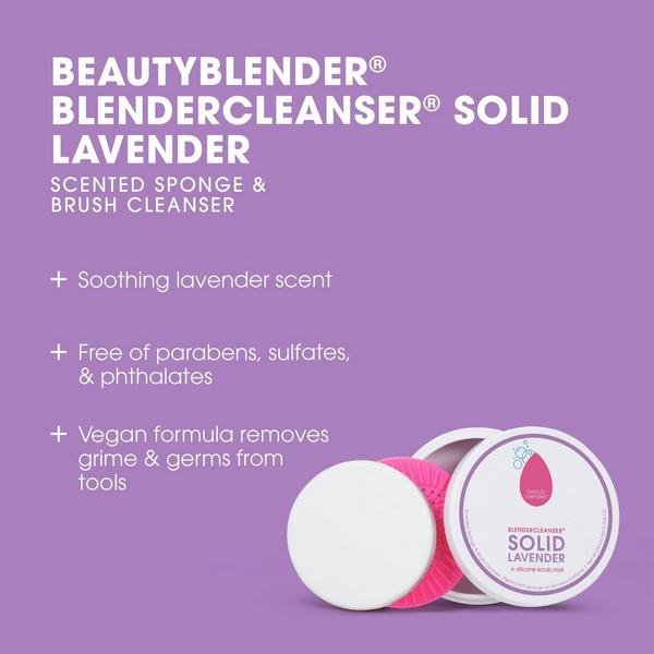 beautyblender Blendercleanser Solid Lavender Scented Sponge & Brush Cleanser #2