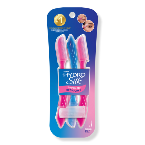 Schick - 3 ct Hydro Silk Touch-Up Exfoliating Dermaplaning Tool
