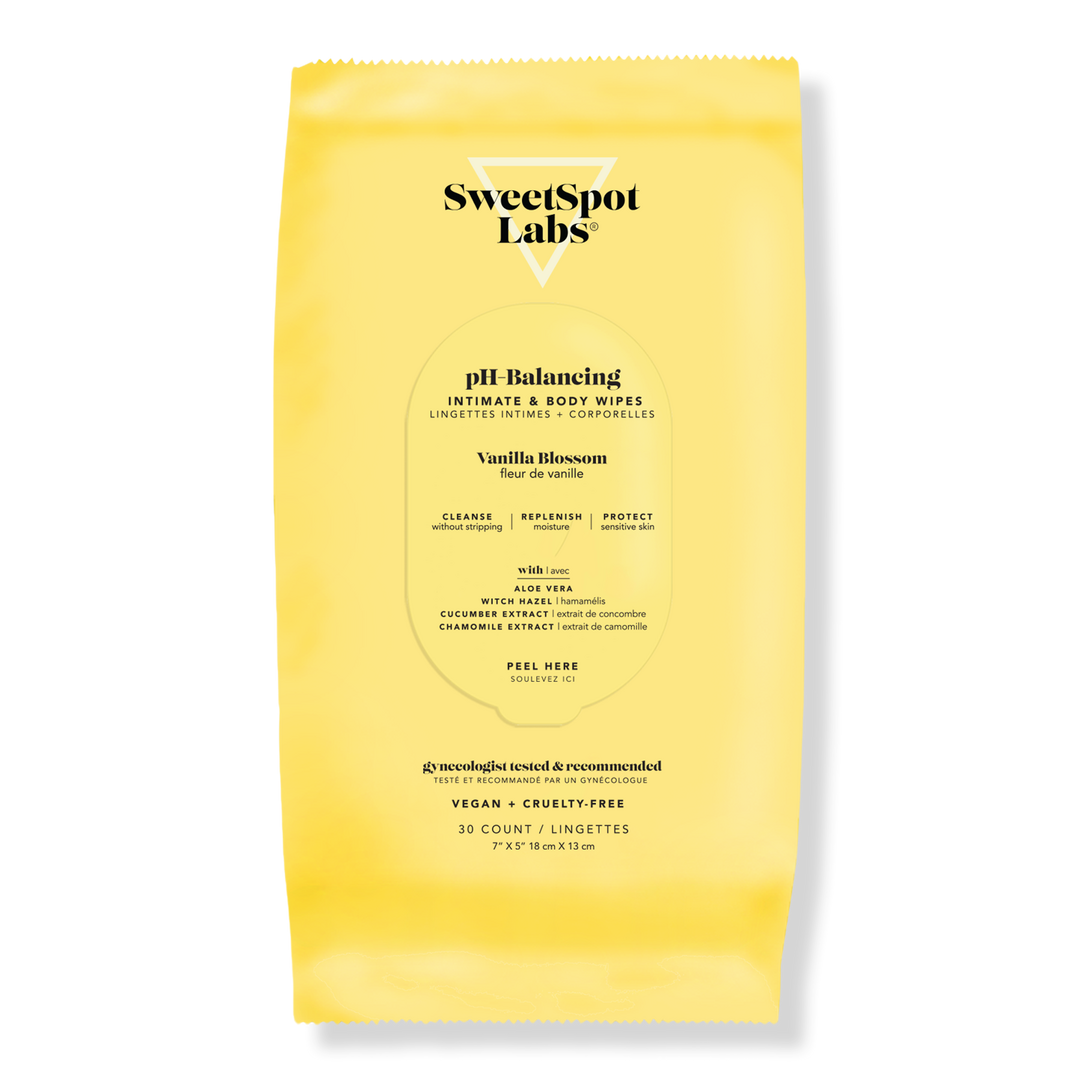 SweetSpot Labs Vanilla Blossom Gentle Soothing Wipes #1