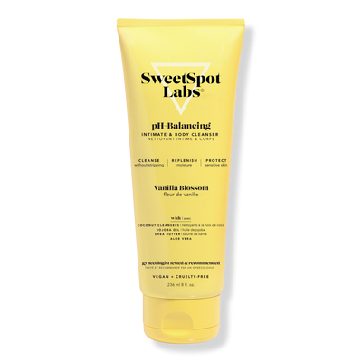 SweetSpot Labs Vanilla Blossom pH-Balancing Creamy Full Body Cleanser