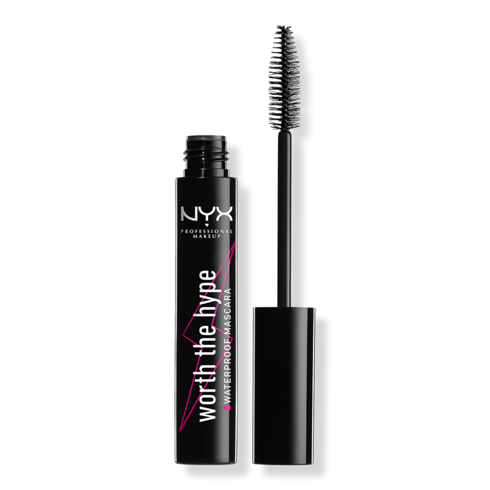Nyx Professional Makeup Worth The Hype Volumizing Waterproof Mascara - Black In Black