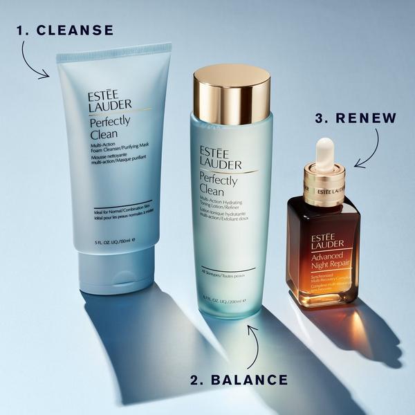 Estée Lauder Perfectly Clean Multi-Action Foam Cleanser/Purifying Mask #4