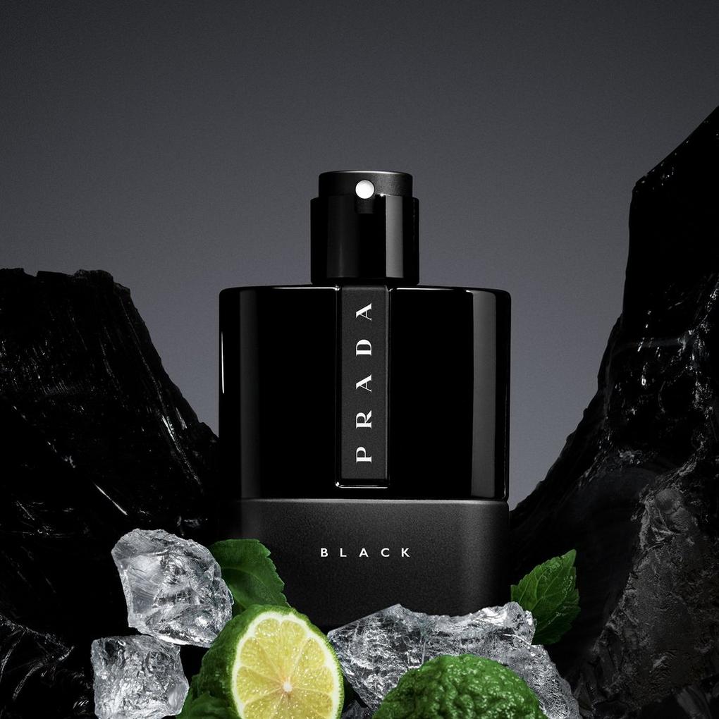 Prada black 2025 men's cologne