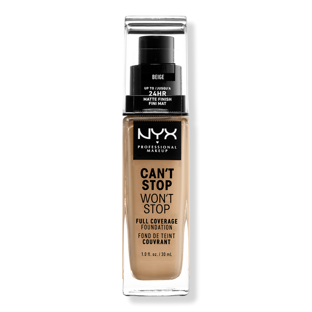 Nyx Professional Makeup Can't Stop Won't Stop 24hr Full Coverage Matte Foundation - Beige In Sand