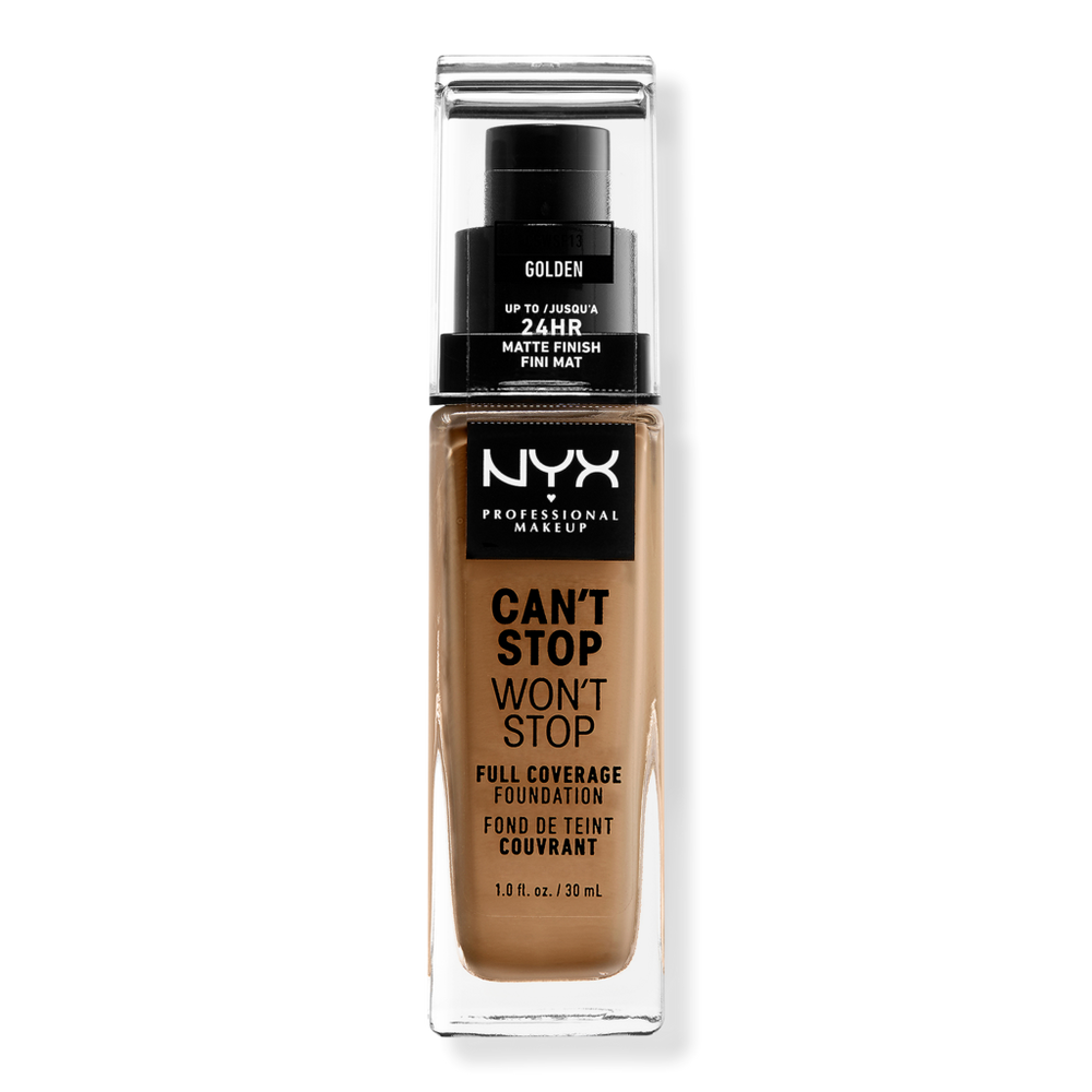 Nyx Professional Makeup Can't Stop Won't Stop 24hr Full Coverage Matte Foundation - Golden In Gold