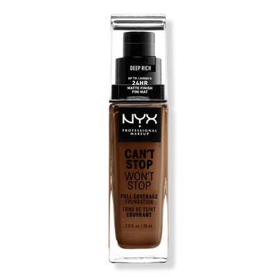 NYX Professional Makeup Can't Stop Won't Stop 24HR Full Coverage Matte Foundation