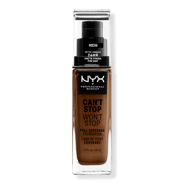 NYX Professional Makeup Can't Stop Won't Stop 24HR Full Coverage Matte Foundation #1