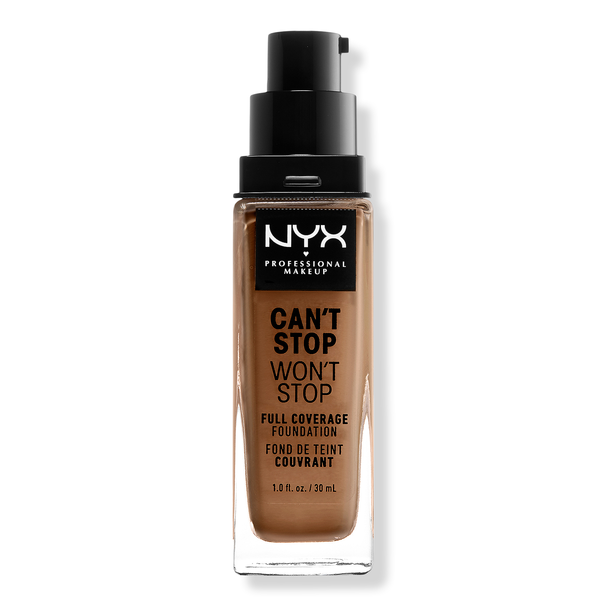 NYX Professional Makeup Can't Stop Won't Stop 24HR Full Coverage Matte Foundation #1