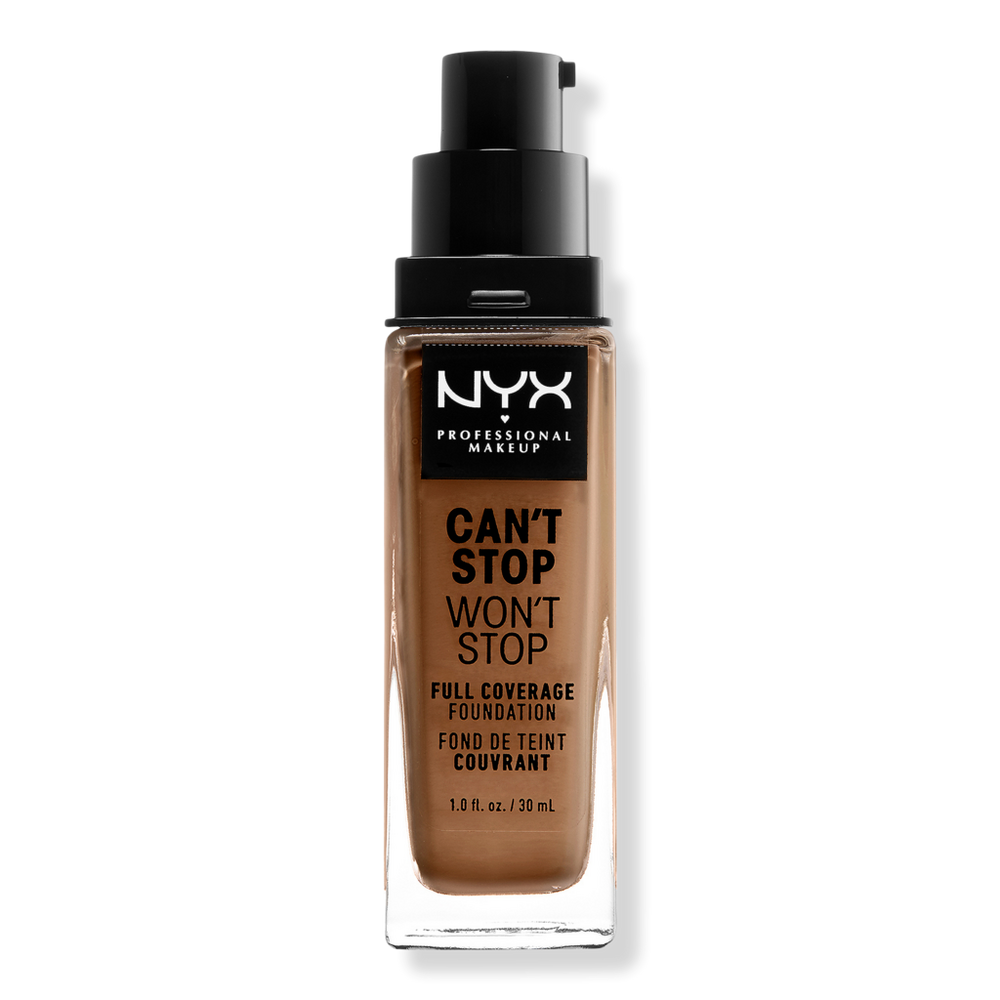 Nyx Professional Makeup Can't Stop Won't Stop 24hr Full Coverage Matte Foundation - Mahogany In Brown